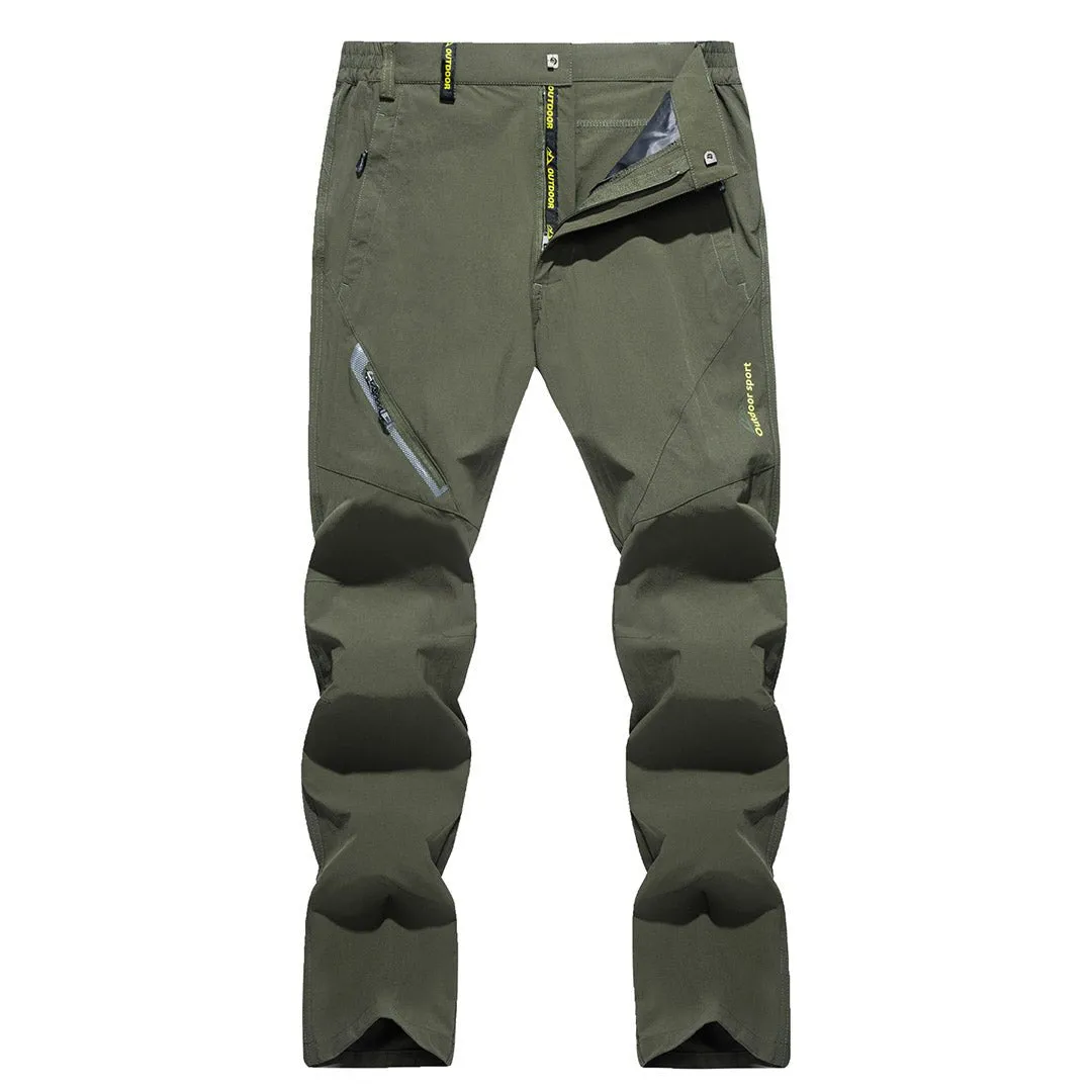 Men's Quick Dry Lightweight Breathable Hiking Pants