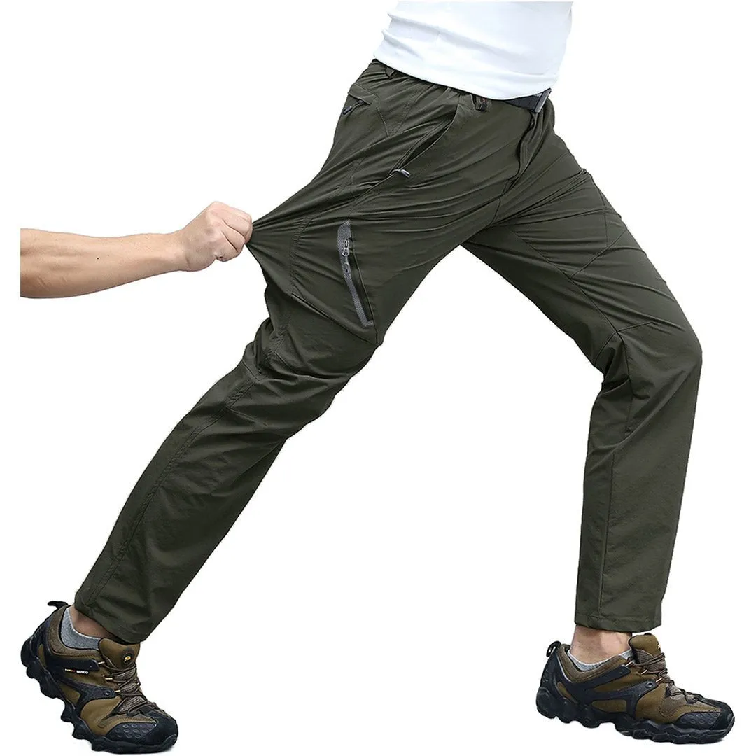 Men's Quick Dry Lightweight Breathable Hiking Pants