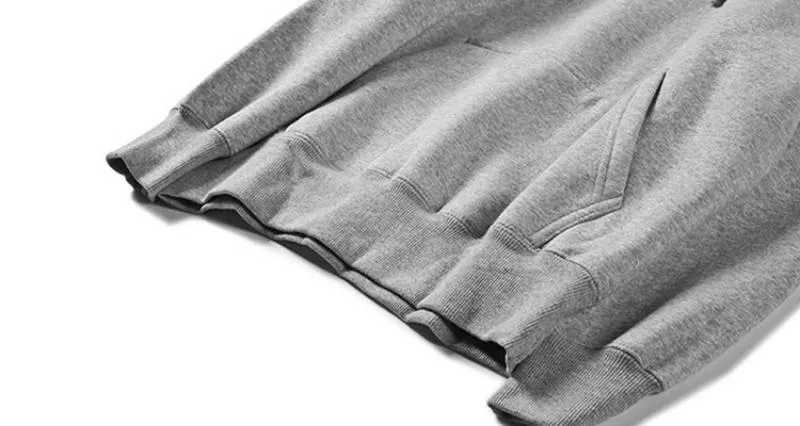 Men's Spring/Winter Hooded Sweatshirt With Print