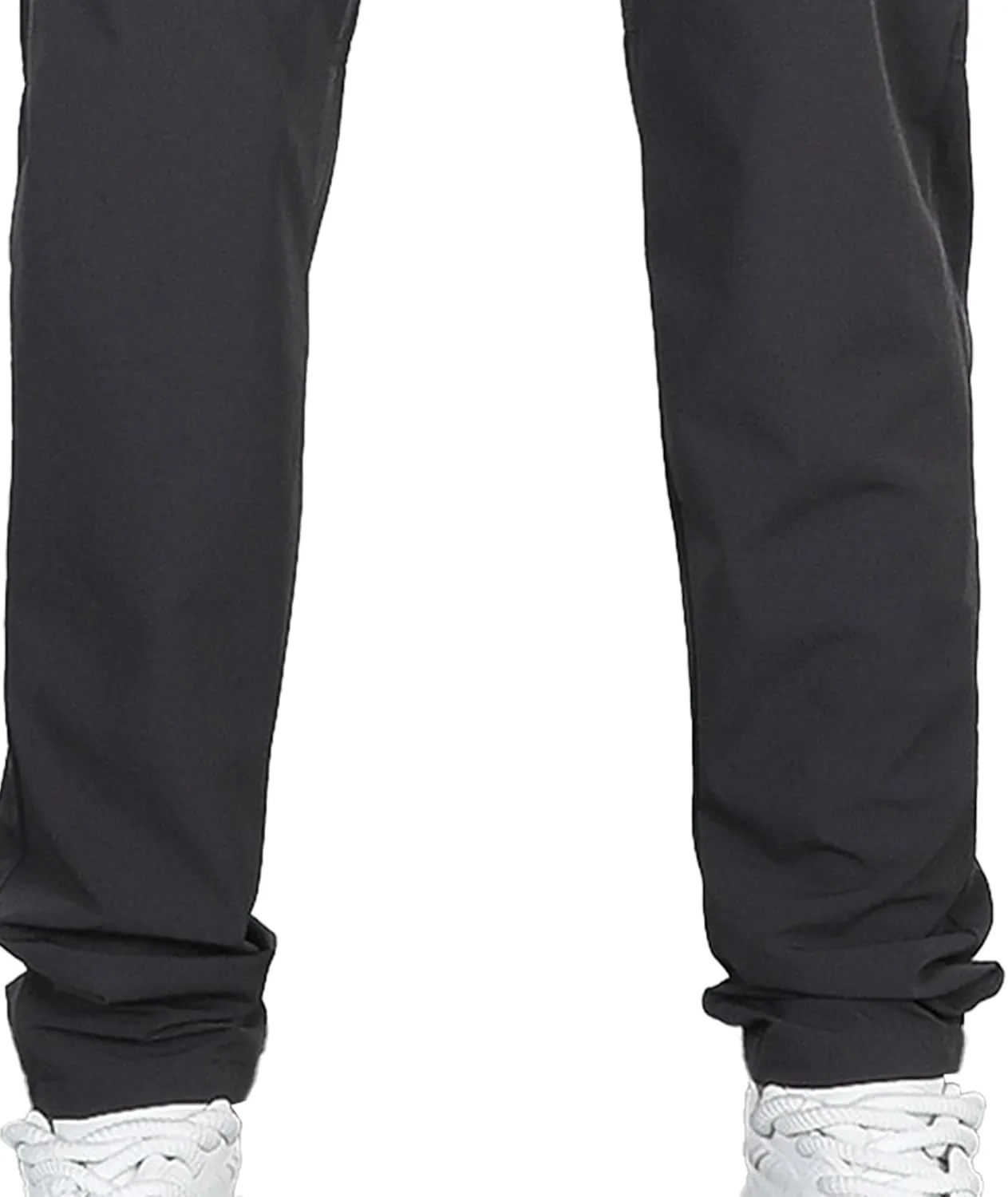 Men's Straight Leg Casual Stylish Outdoor Pants Elastic Waist Sweatpants Outdoor Pants Solid Jogging Trousers