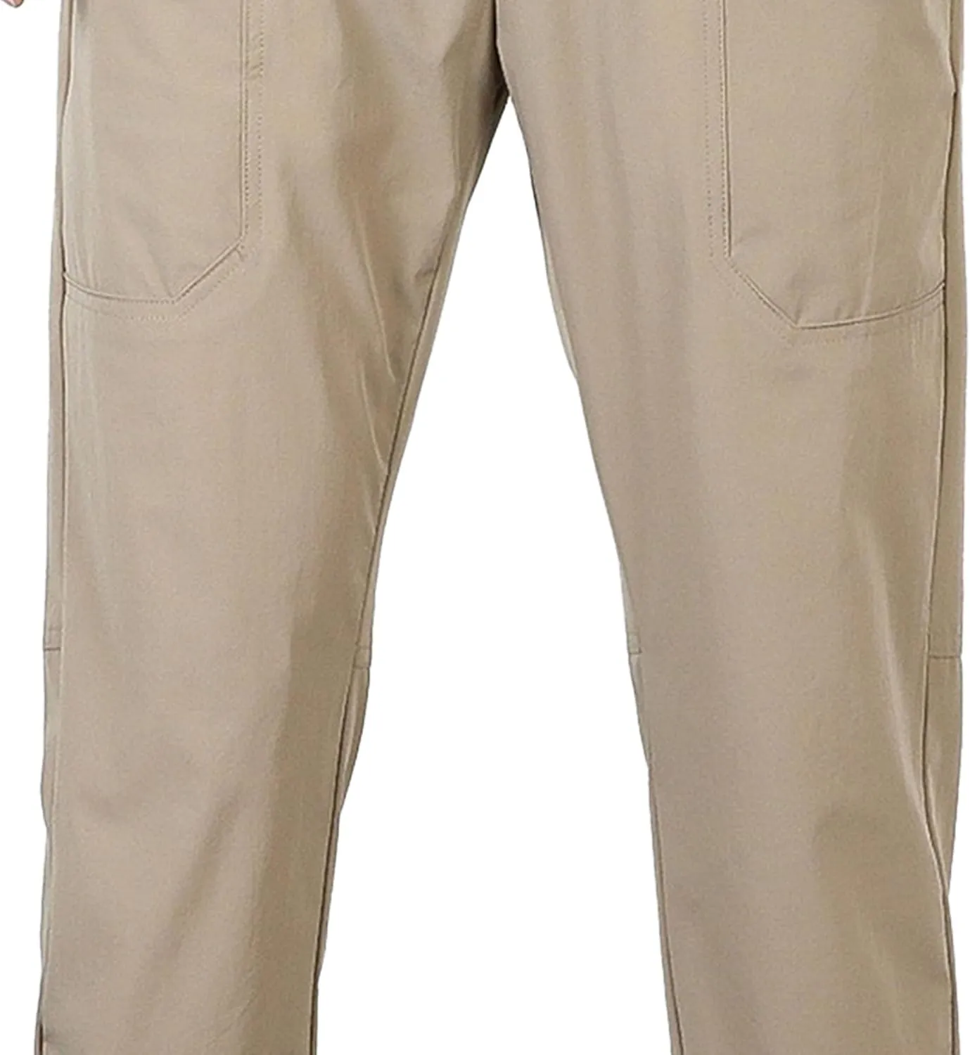 Men's Straight Leg Casual Stylish Outdoor Pants Elastic Waist Sweatpants Outdoor Pants Solid Jogging Trousers