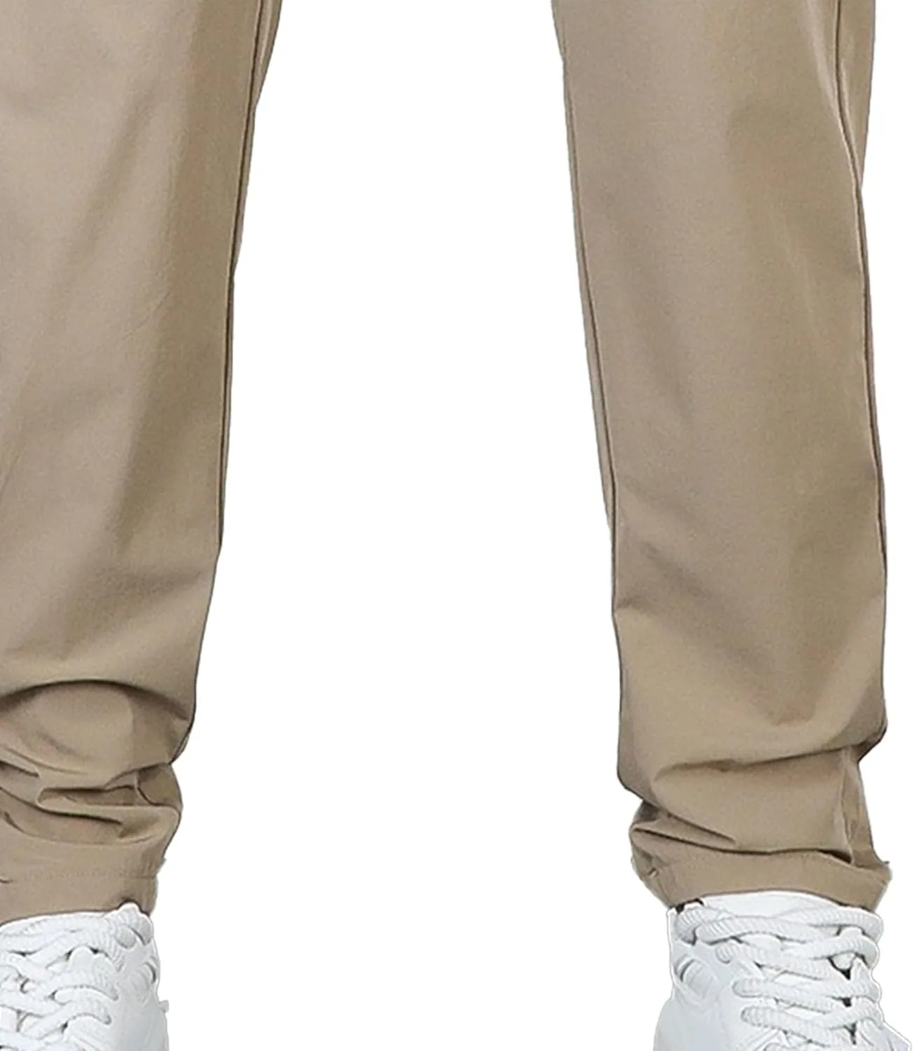Men's Straight Leg Casual Stylish Outdoor Pants Elastic Waist Sweatpants Outdoor Pants Solid Jogging Trousers