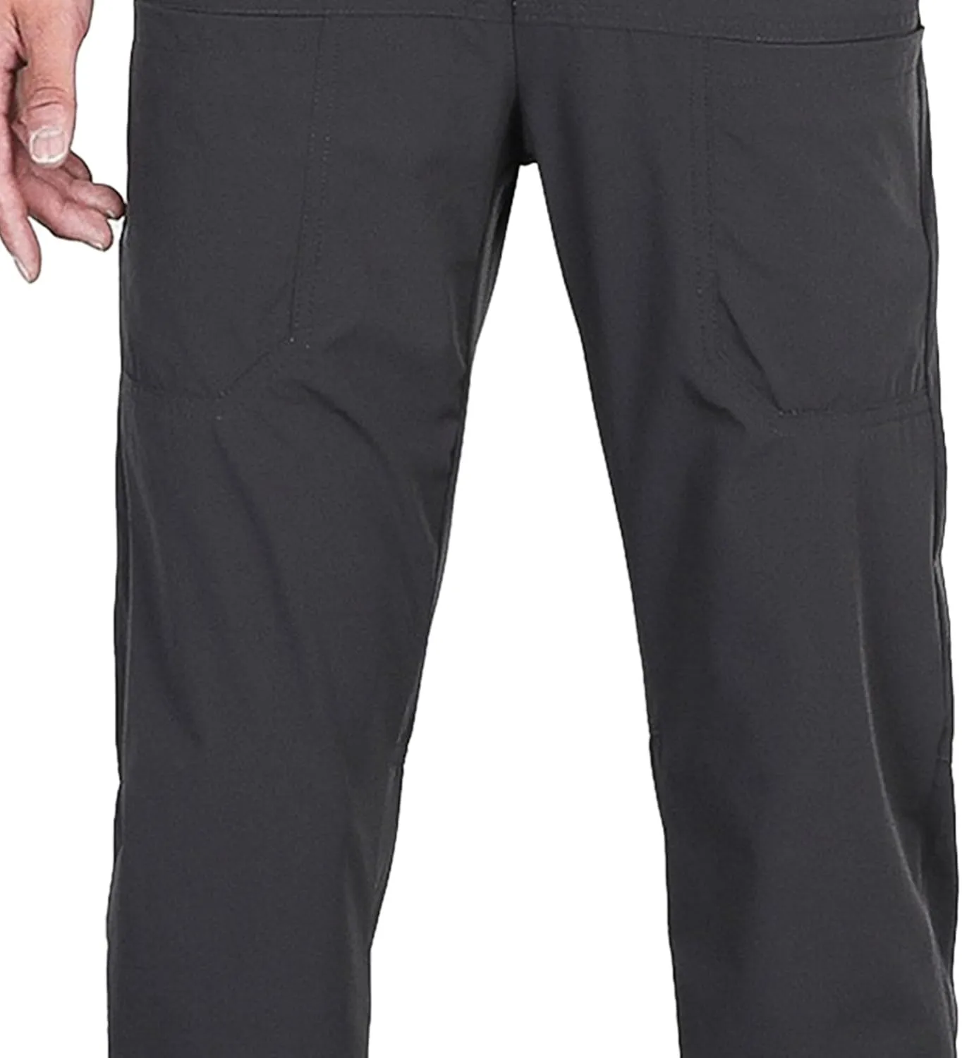 Men's Straight Leg Casual Stylish Outdoor Pants Elastic Waist Sweatpants Outdoor Pants Solid Jogging Trousers