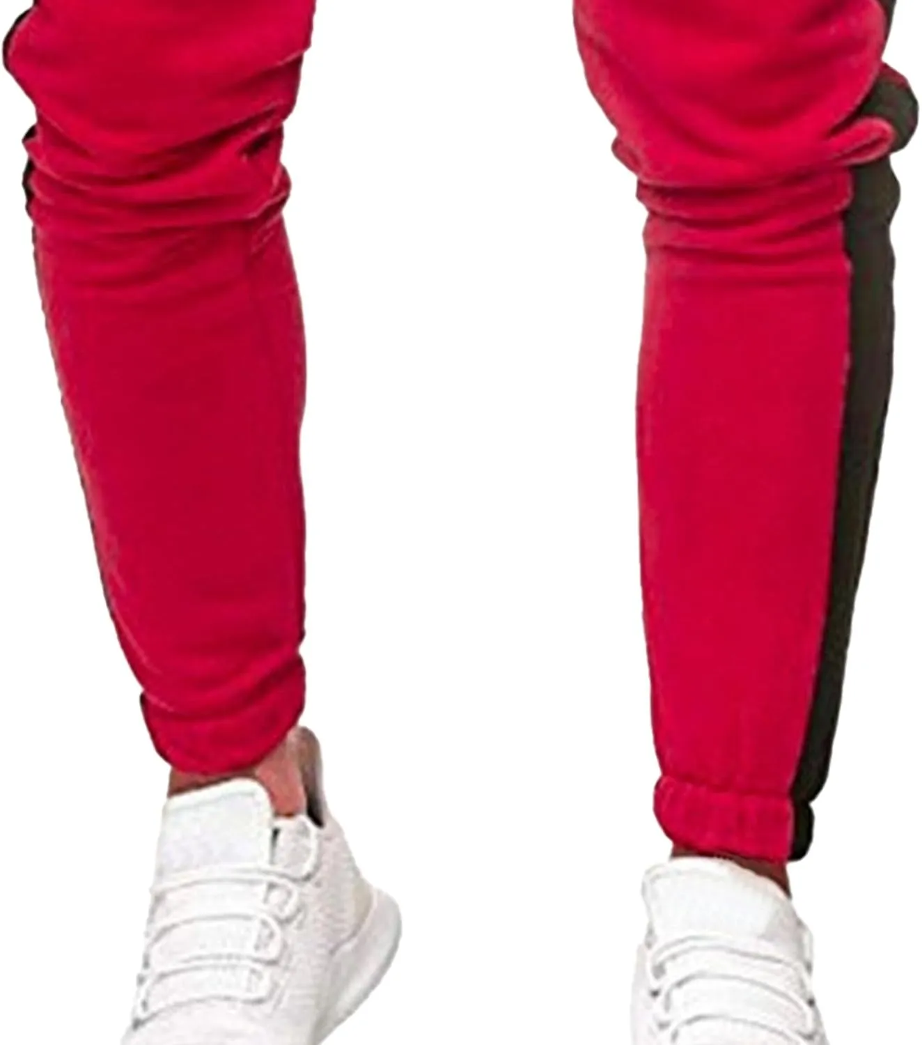Men's Stylish Casual Track Jogging Pants Elastic Waist Comfort Outdoor Pants Regular Fit Hiking Trousers