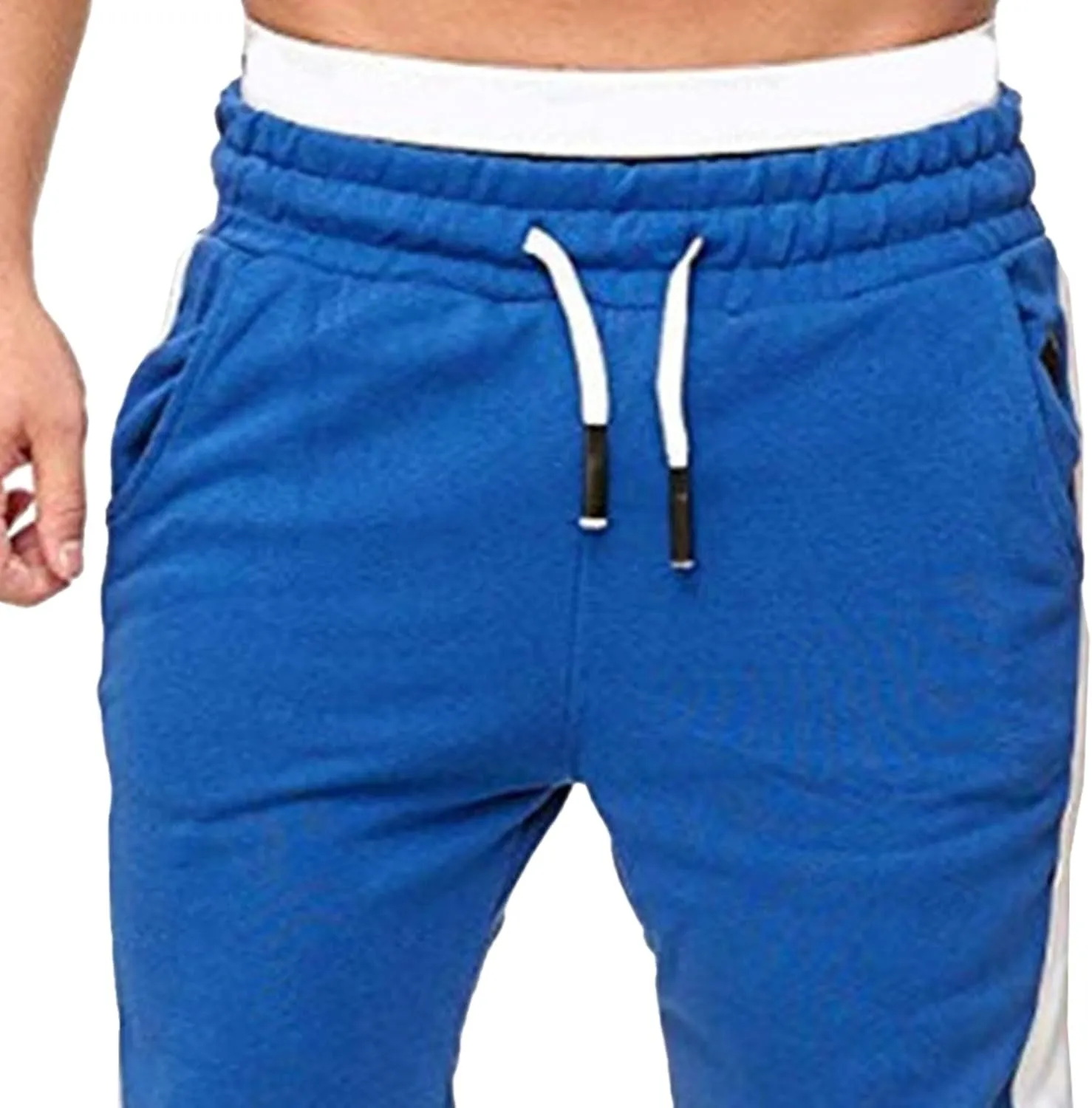 Men's Stylish Casual Track Jogging Pants Elastic Waist Comfort Outdoor Pants Regular Fit Hiking Trousers