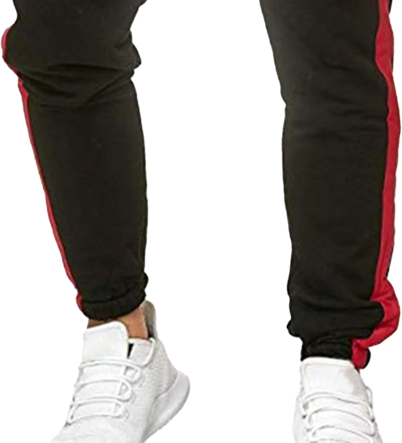 Men's Stylish Casual Track Jogging Pants Elastic Waist Comfort Outdoor Pants Regular Fit Hiking Trousers