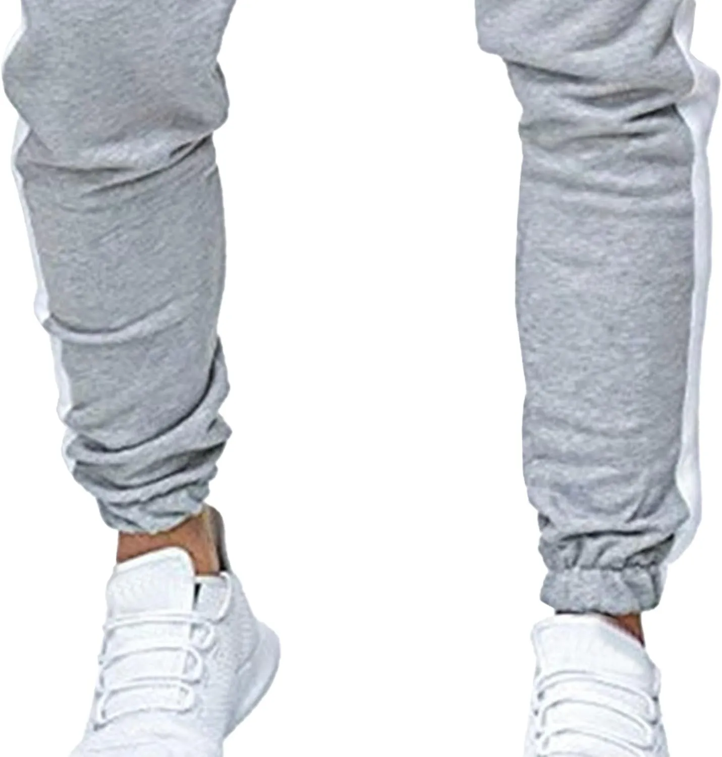 Men's Stylish Casual Track Jogging Pants Elastic Waist Comfort Outdoor Pants Regular Fit Hiking Trousers