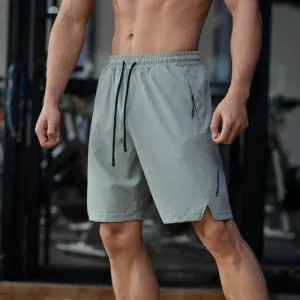 Men's  Summer Camouflage Printed  Split Sports Shorts