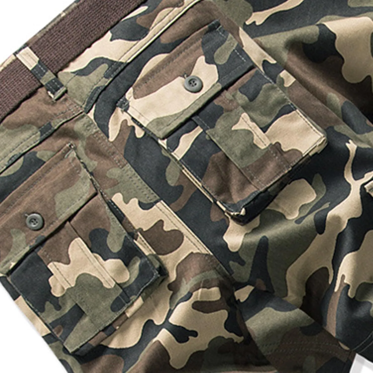 Mens Tactiacl Hiking Work Pants Straight Leg Lightweight Athletic Fit Cargo Trousers Outdoor Pants with Multi Pockets
