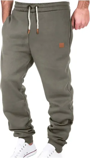 Mens Tactical Cargo Pants Casual Hiking Athletic Joggers Stretch Elastic Waist Sweatpants Hiking Outdoor Pants