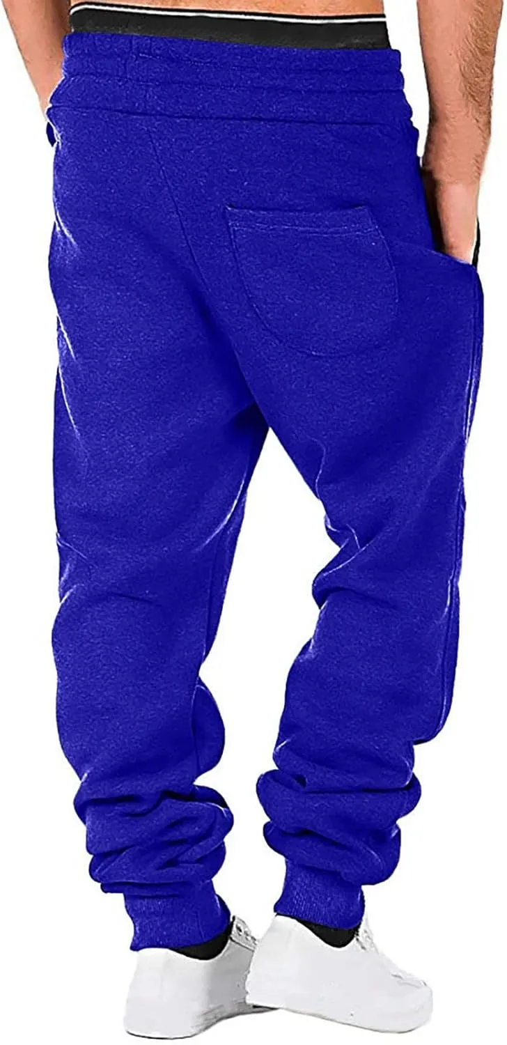 Mens Tactical Cargo Pants Casual Hiking Athletic Joggers Stretch Elastic Waist Sweatpants Hiking Outdoor Pants