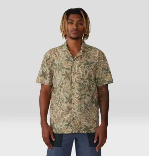 Men's Trail Sender Camp Shirt - Sandstorm Floral Print