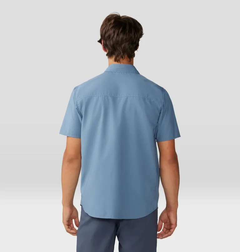 Men's Trail Sender Short Sleeve - Light Zinc