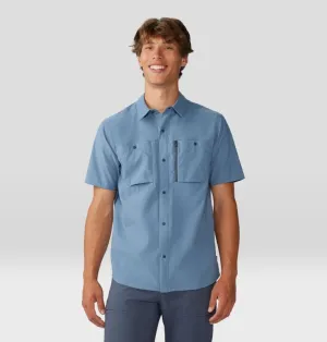 Men's Trail Sender Short Sleeve - Light Zinc