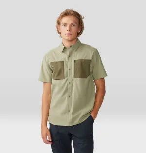 Men's Trail Sender Short Sleeve - Mantis Green/Combat Green