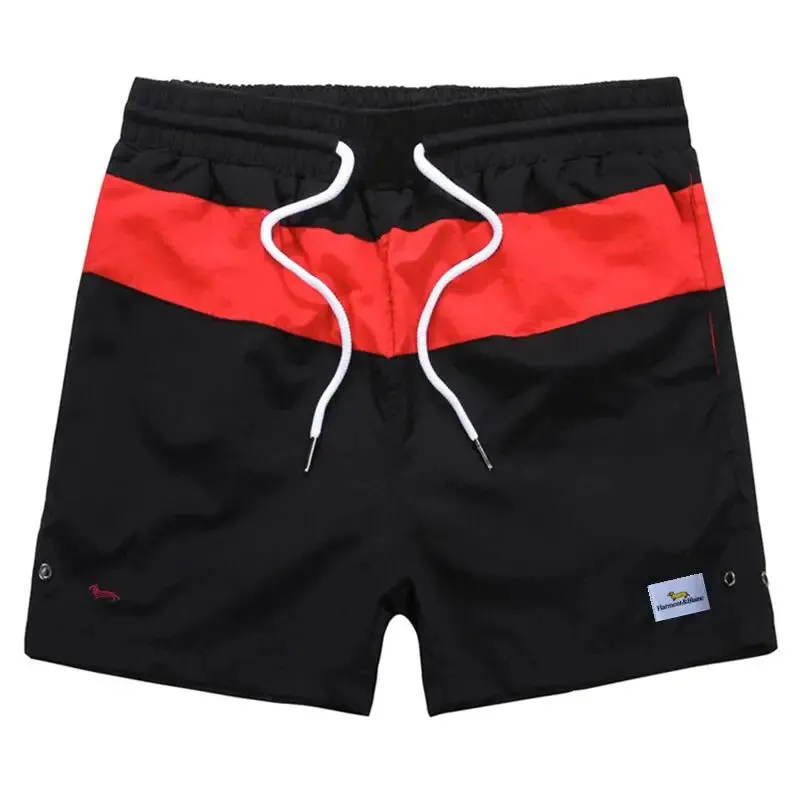 Men's Trendy Quick-Dry Splicing Swim Trunks