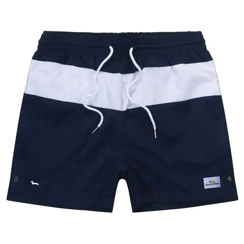 Men's Trendy Quick-Dry Splicing Swim Trunks