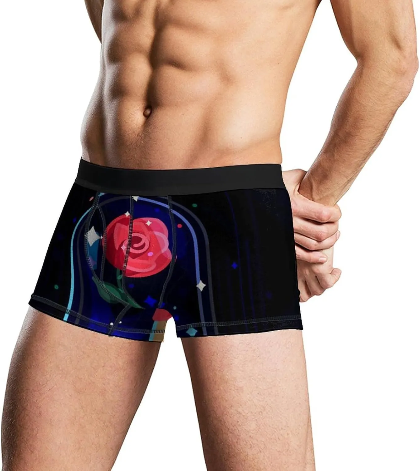 Men's Underwear Boxer Briefs Moisture Wicking ComfortSoft Boxer Brief Breathable