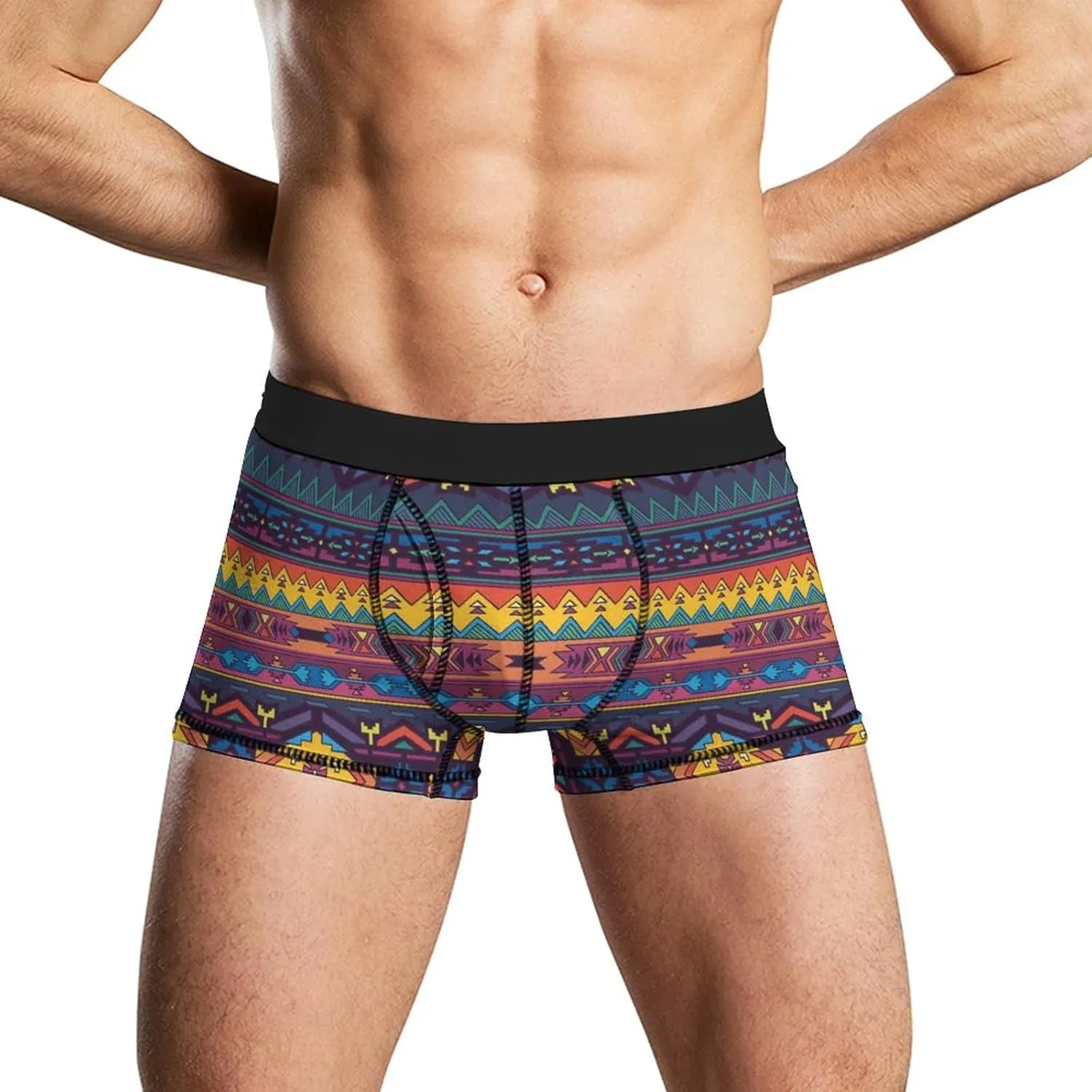 Men's Underwear Boxer Briefs Moisture Wicking ComfortSoft Boxer Brief Breathable