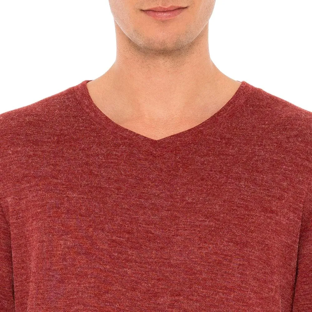 Mens V Neck Sweater - Moisture Wicking Dry Fit - Lightweight Fashion Sweaters