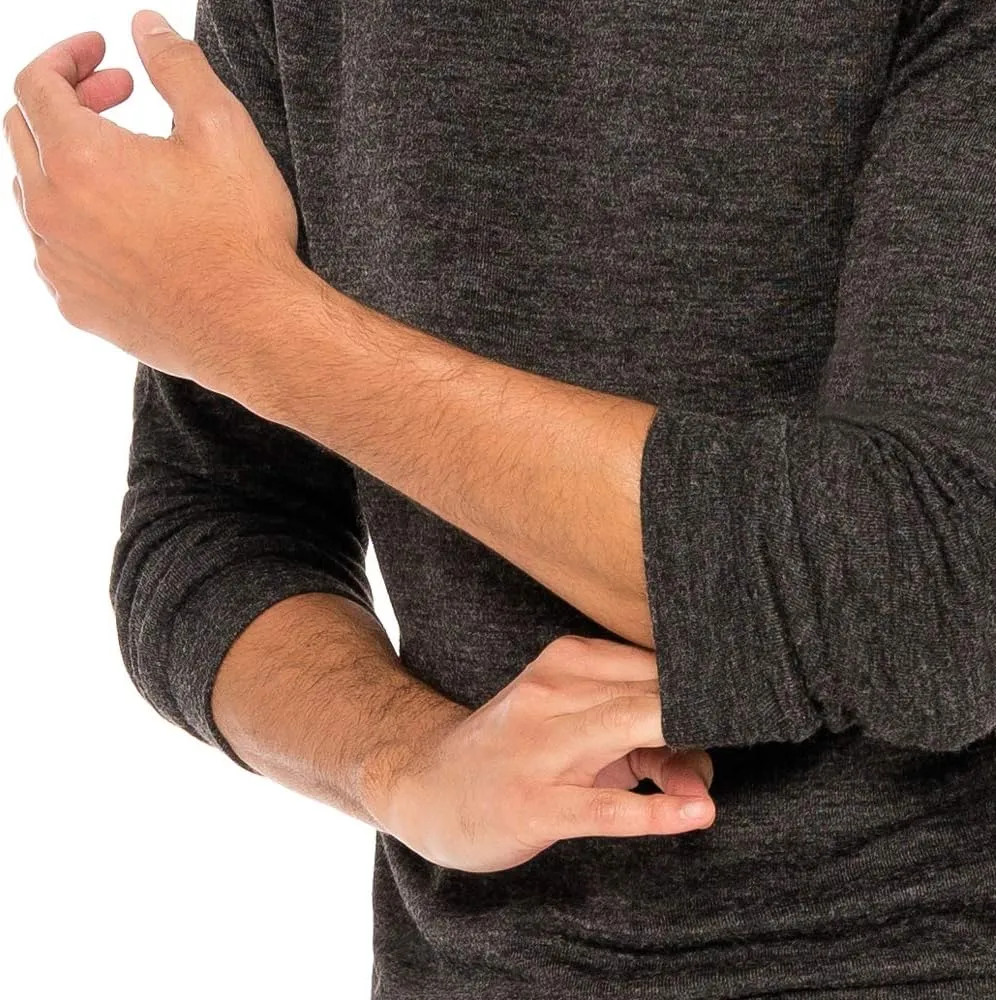 Mens V Neck Sweater - Moisture Wicking Dry Fit - Lightweight Fashion Sweaters