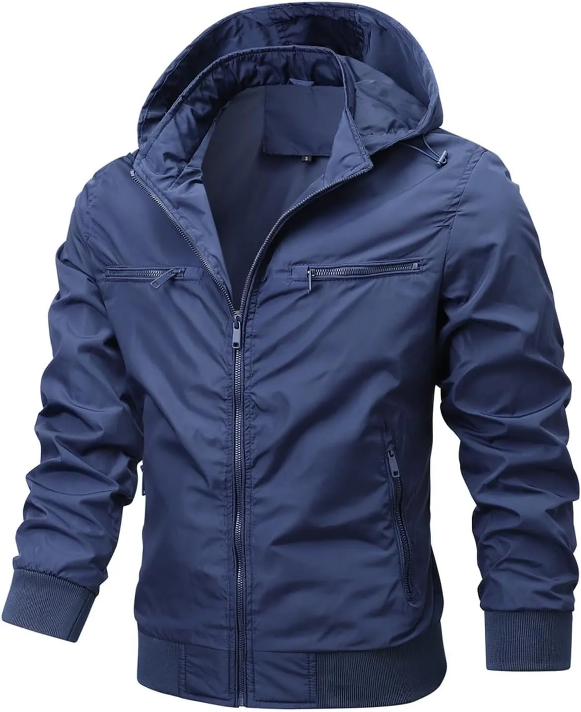 Men's Waterproof Softshell Jacket Windbreaker Removable Hood Rain Coat Men Outdoor Hiking Climbing Jackets Insulated
