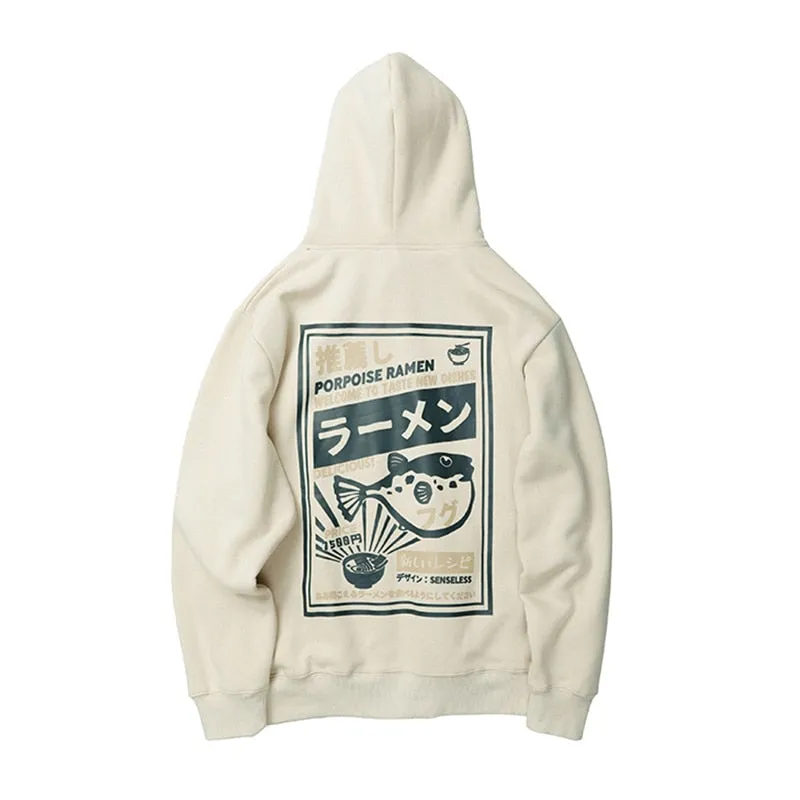 Men's Winter Fleece Warm Thick Hoodie With Print