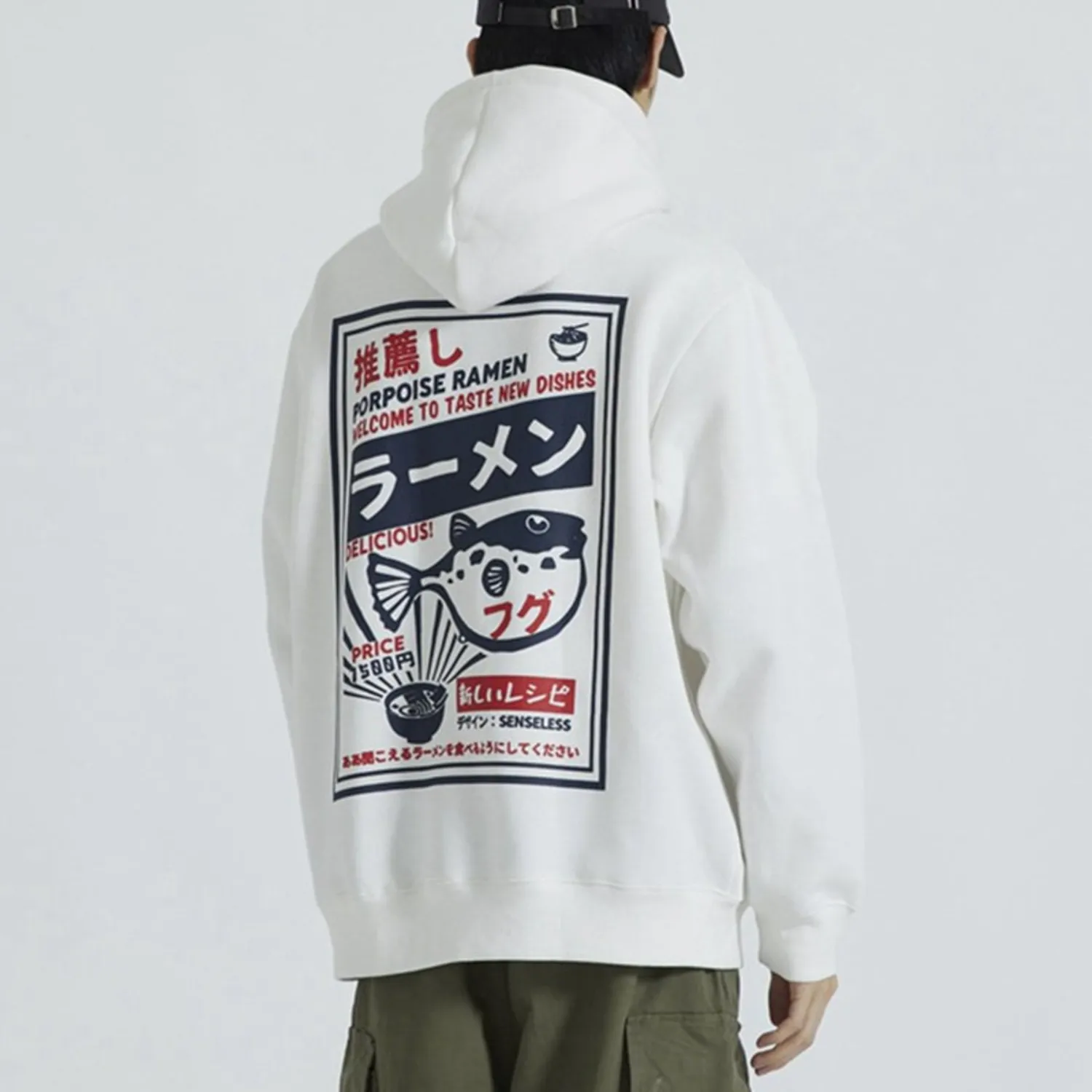 Men's Winter Fleece Warm Thick Hoodie With Print