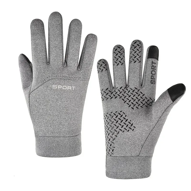 Men's Winter Waterproof Cycling Gloves - Touchscreen