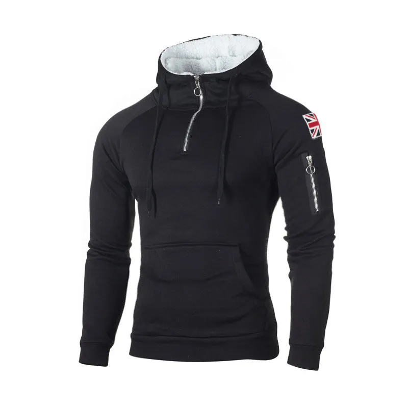 Men's Winter/Spring Casual Hooded Sweatshirt