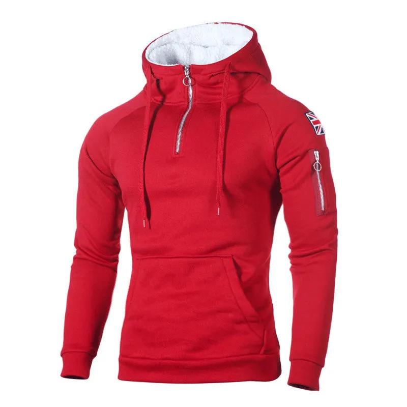 Men's Winter/Spring Casual Hooded Sweatshirt