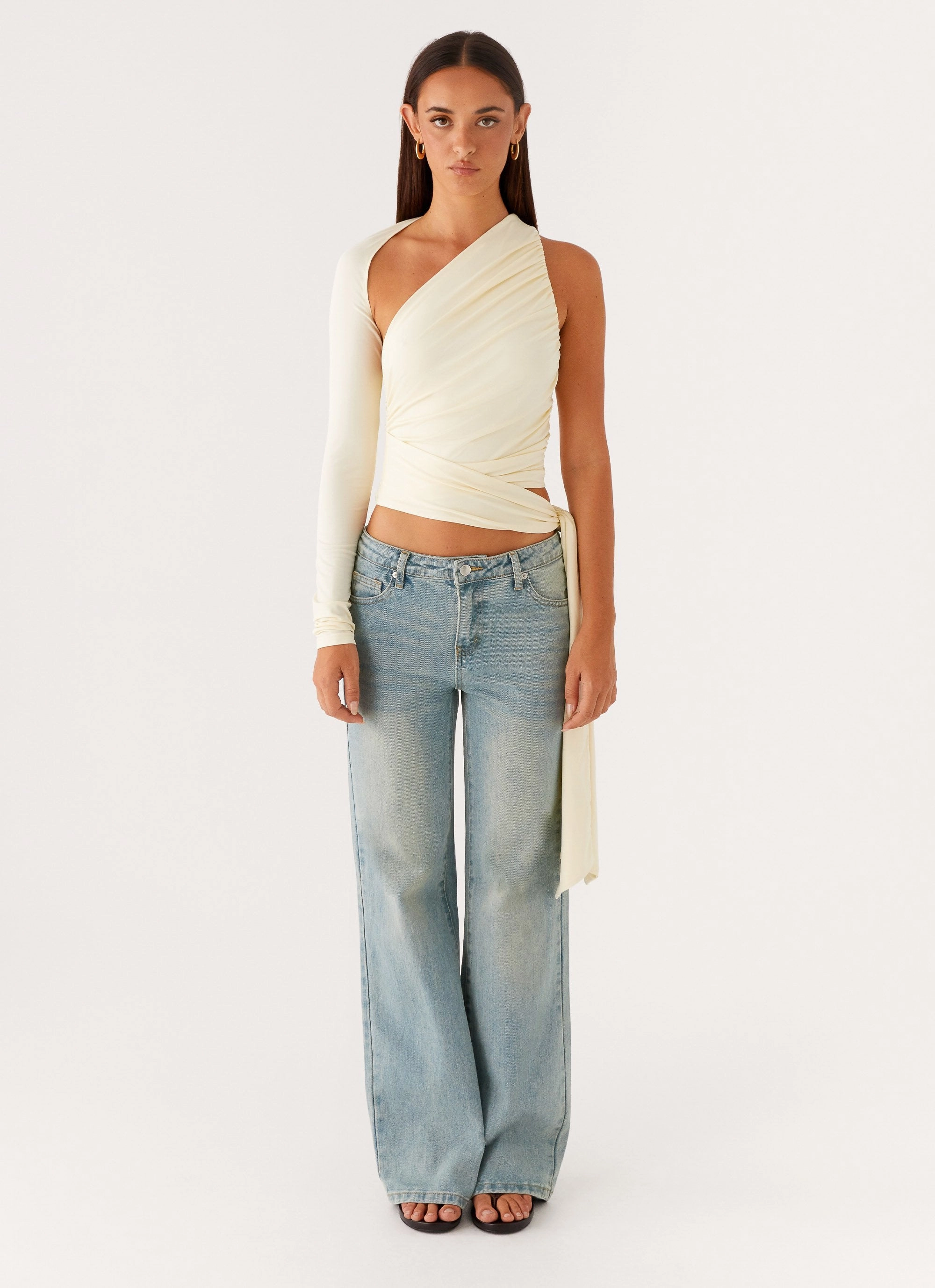 QuickDry Performance Merryn Top - Pale Yellow