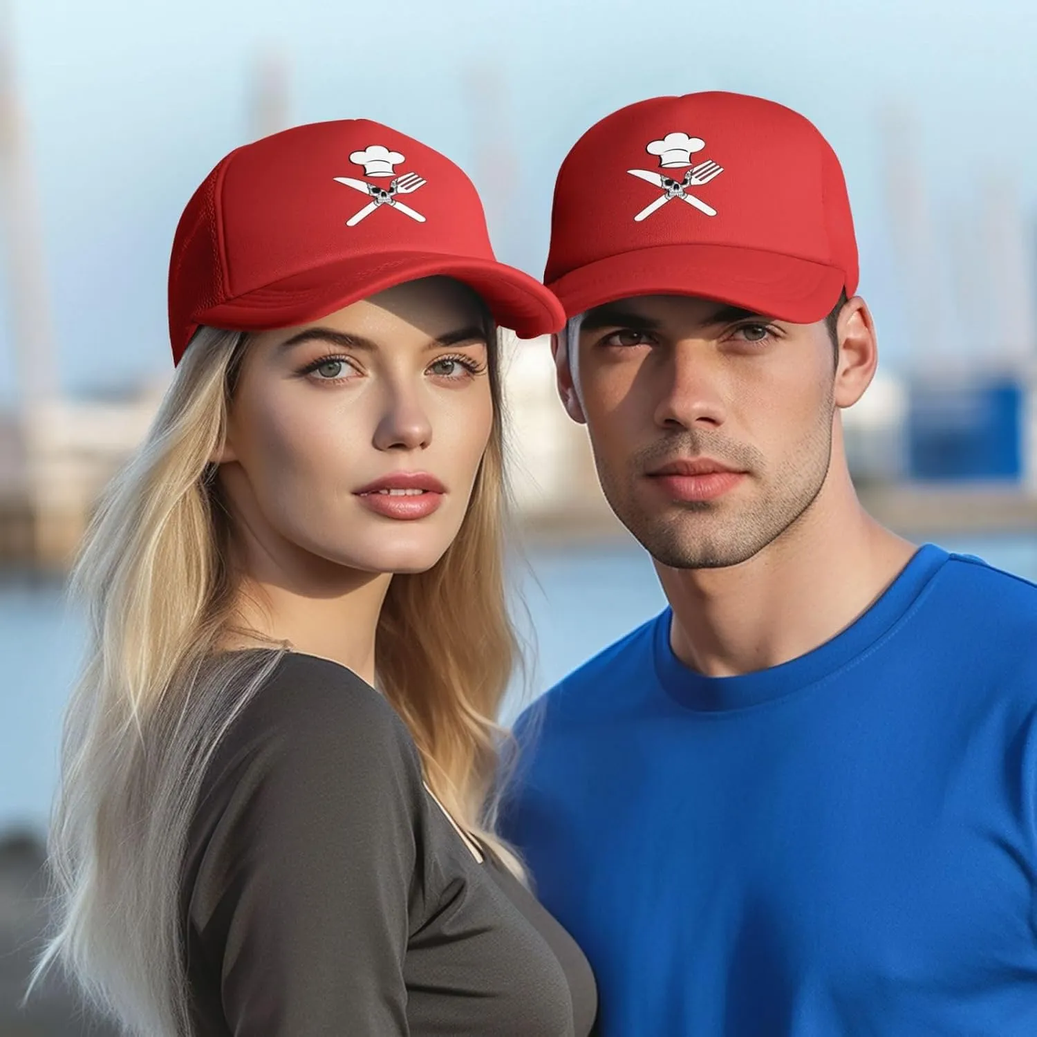 Mesh Hats Dad Caps Baseball Cap Adjustable Trucker Hat Unisex Adjustable