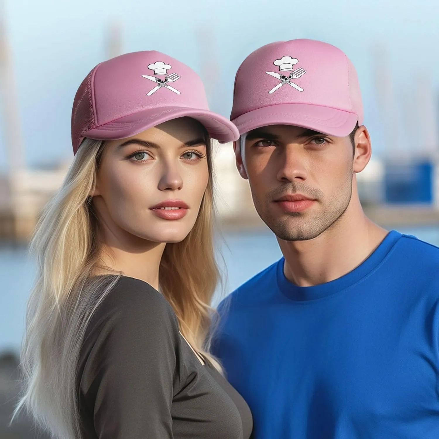 Mesh Hats Dad Caps Baseball Cap Adjustable Trucker Hat Unisex Adjustable