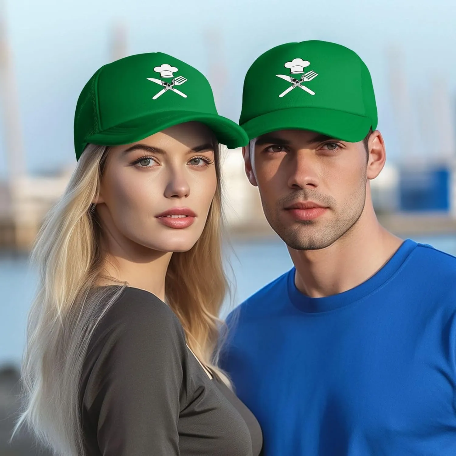 Mesh Hats Dad Caps Baseball Cap Adjustable Trucker Hat Unisex Adjustable