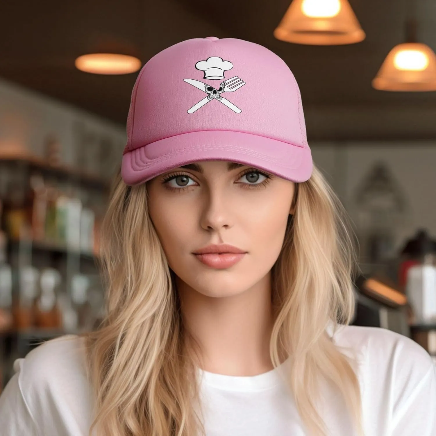 Mesh Hats Dad Caps Baseball Cap Adjustable Trucker Hat Unisex Adjustable