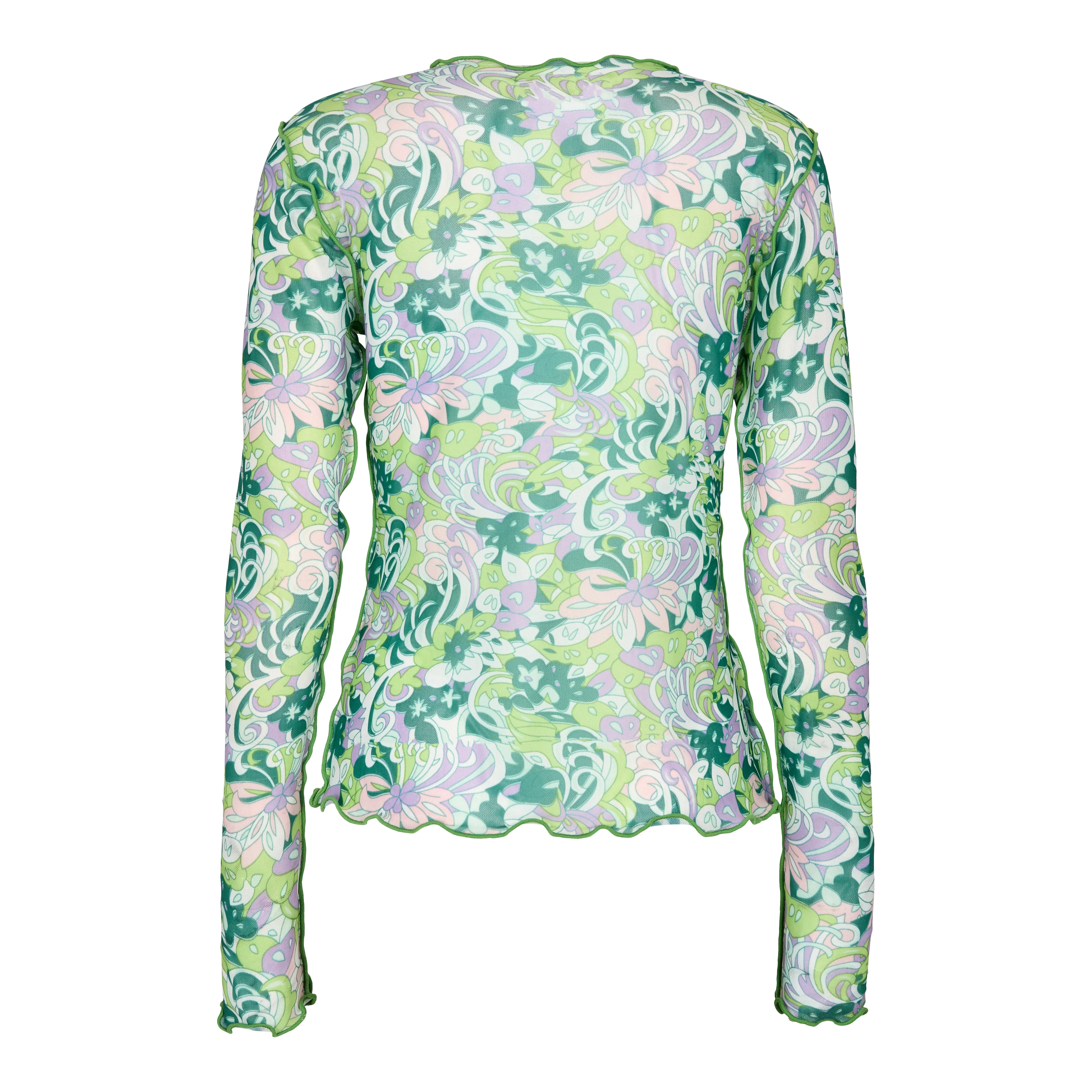 MESH-TOP-2 - FLOWER POWER