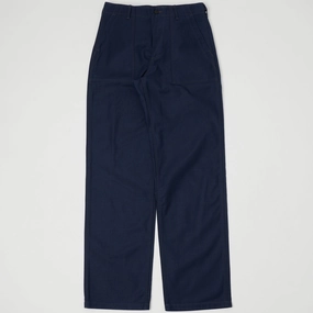Versatile Waist Warehouse & Co Sateen Fatigue Pant - Navy