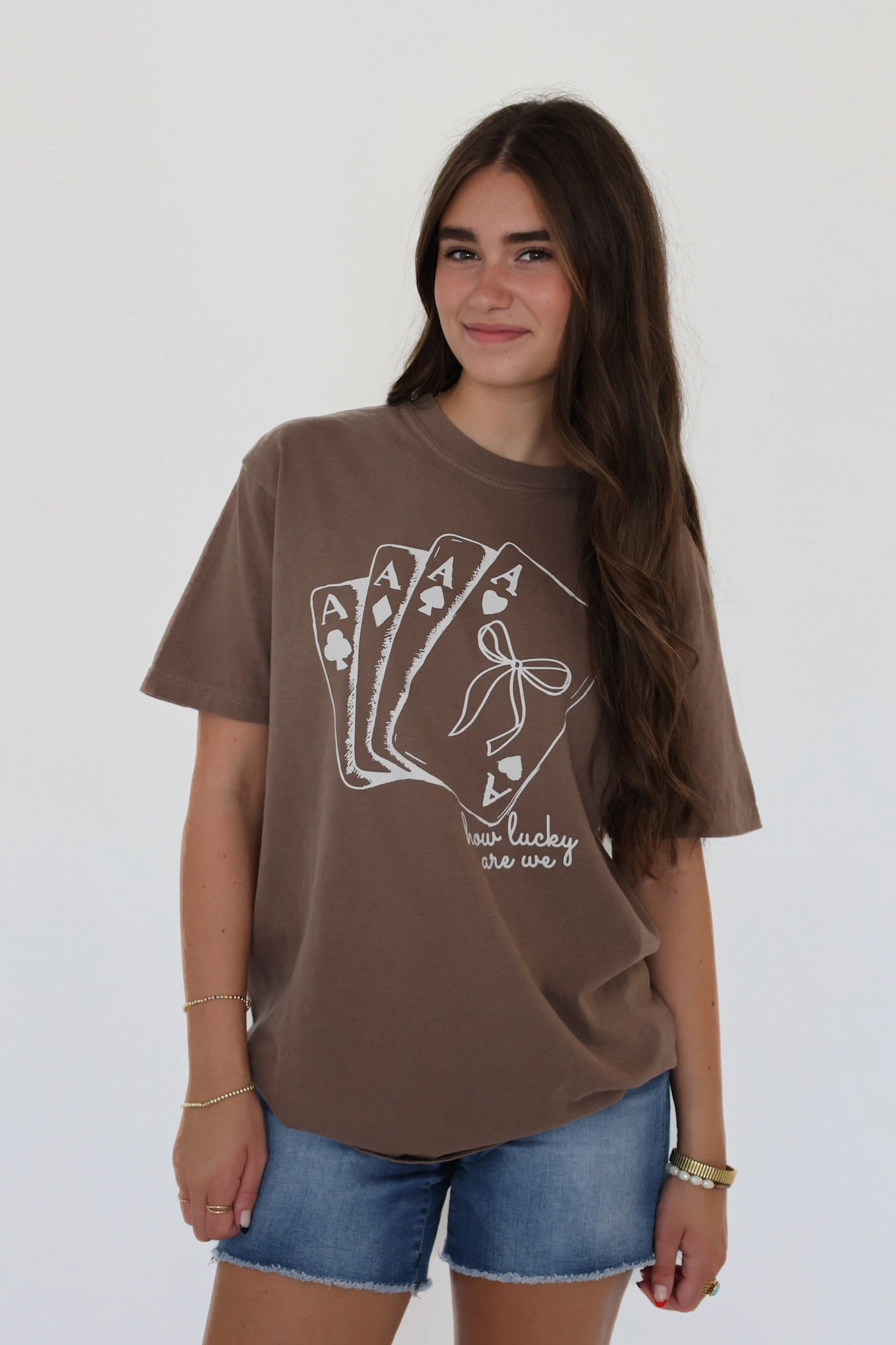 How Lucky Are We Tee- Final Sale LayeredStyling