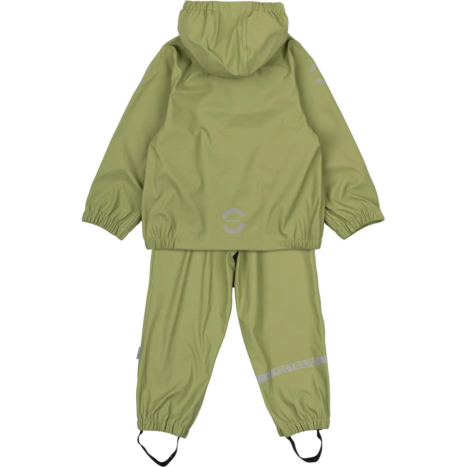 Mikk-Line Sage No Suspenders PU Rain Recycled