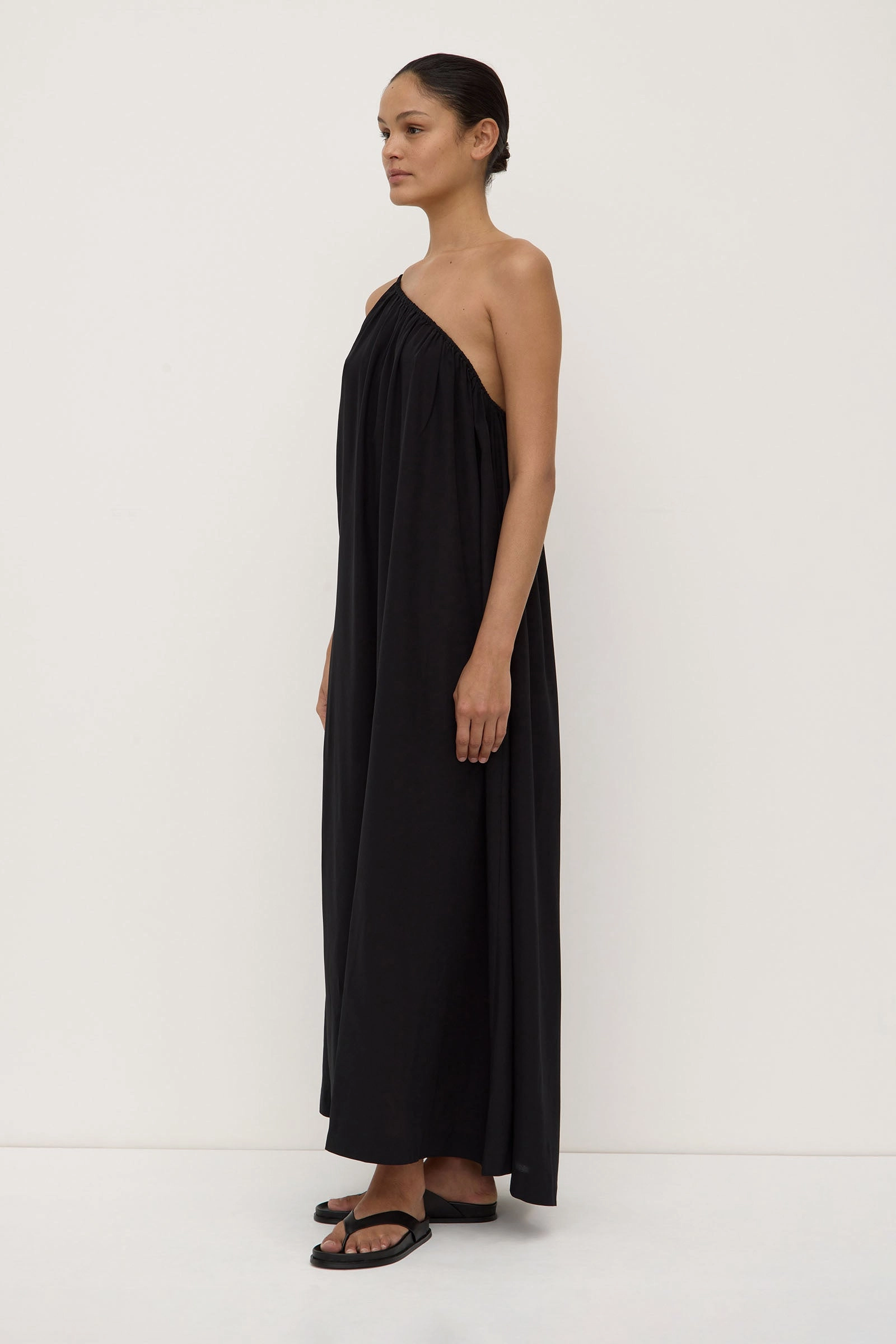 Mila Asymmetrical Maxi Dress Bride Friend