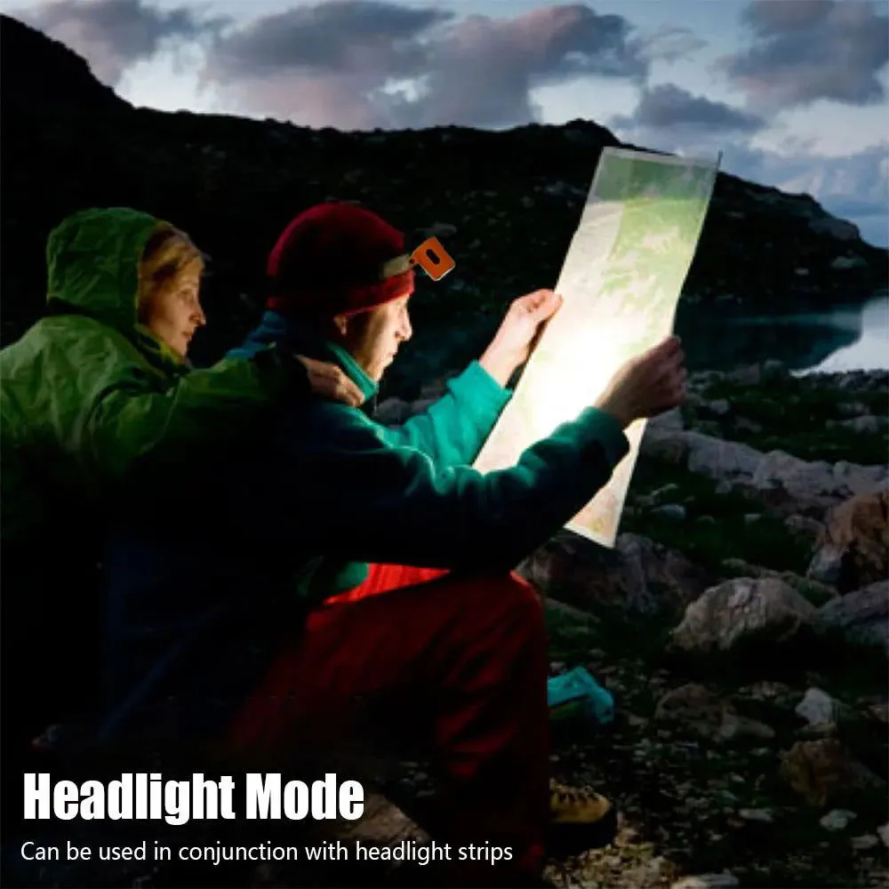 Mini Headlamp Hat Clip Light USB Rechargeable Helmet Headlight Portable LED Sensor Headlight Torch Waterproof Work Light Camping