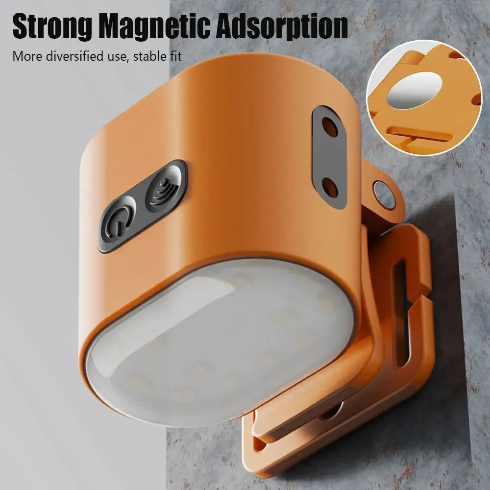 Mini Headlamp Hat Clip Light USB Rechargeable Helmet Headlight Portable LED Sensor Headlight Torch Waterproof Work Light Camping