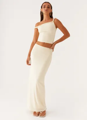 Collector??s Item Solace Soul Maxi Skirt - Yellow