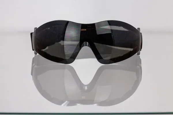 Mirage Safety Glasses with Adjustable Elastic Band, Anti Scratch-Fog Lens