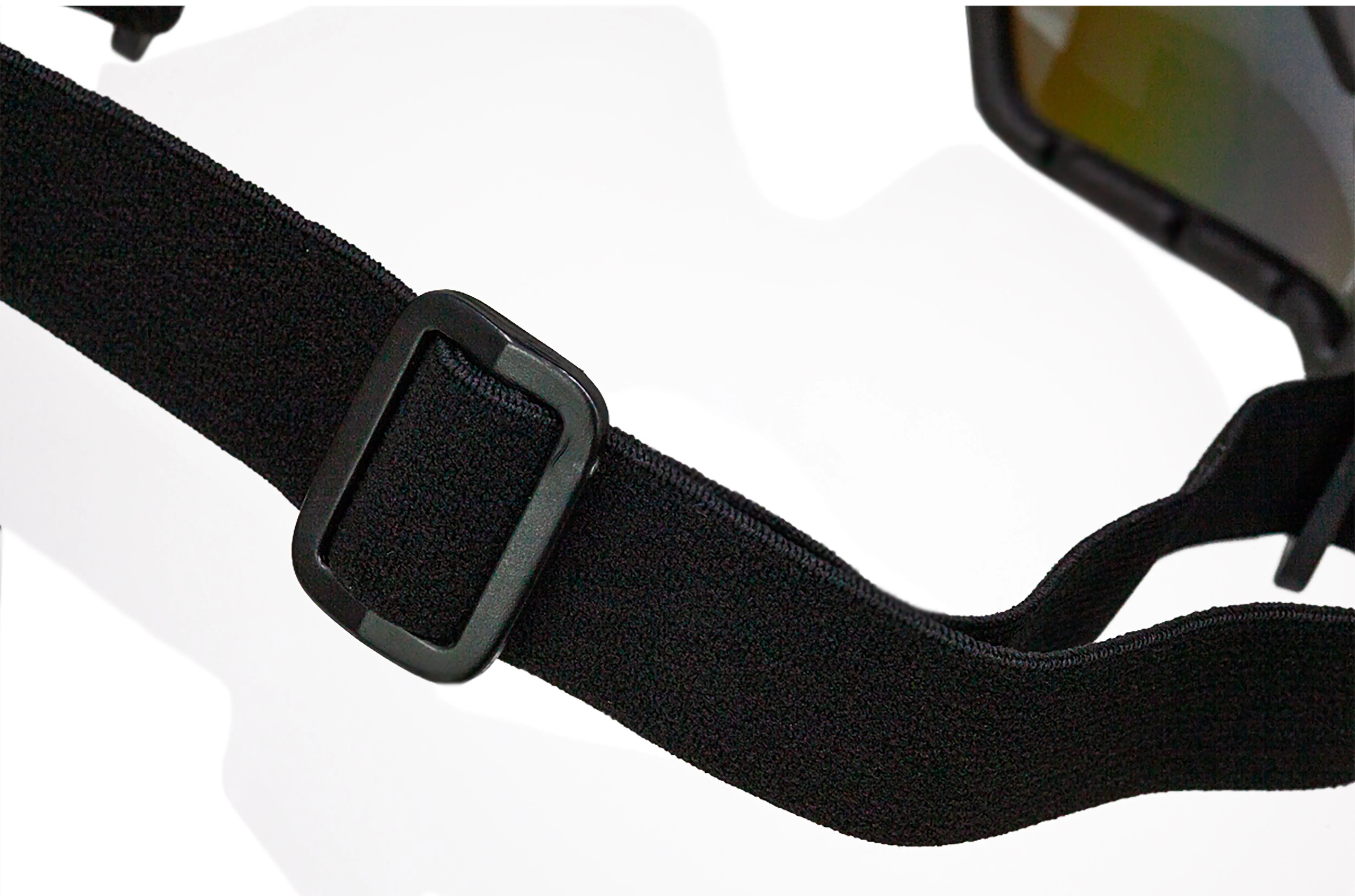 Mirage Safety Glasses with Adjustable Elastic Band, Anti Scratch-Fog Lens