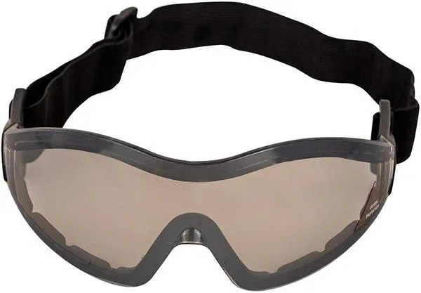 Mirage Safety Glasses with Adjustable Elastic Band, Anti Scratch-Fog Lens