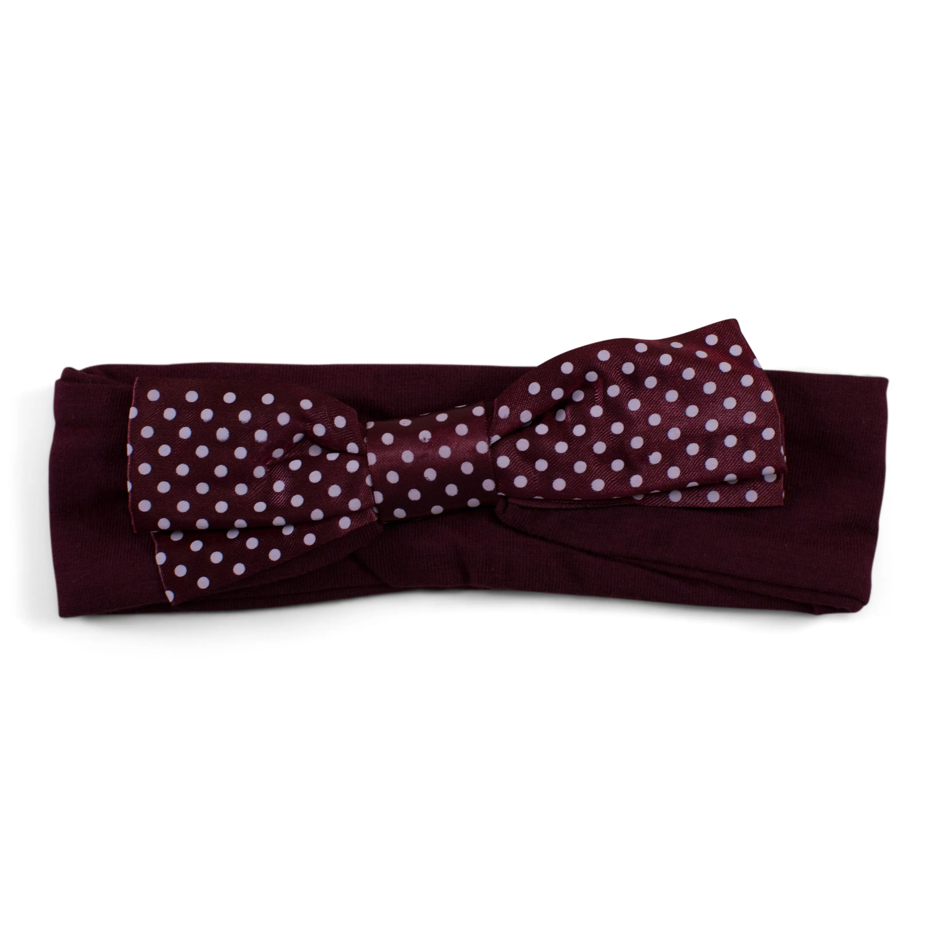 Mississippi State Girl's Pin Dot Headband