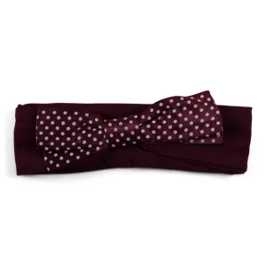 Mississippi State Girl's Pin Dot Headband