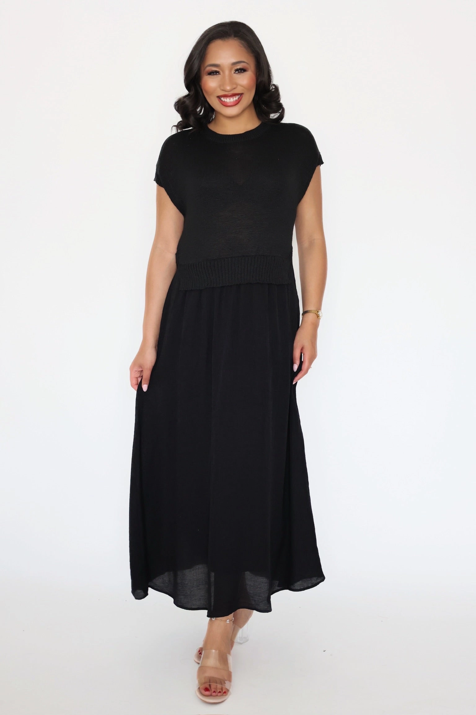 QuickDryTechnology Adjustable Shoulder Straps Mixed Emotions Dress